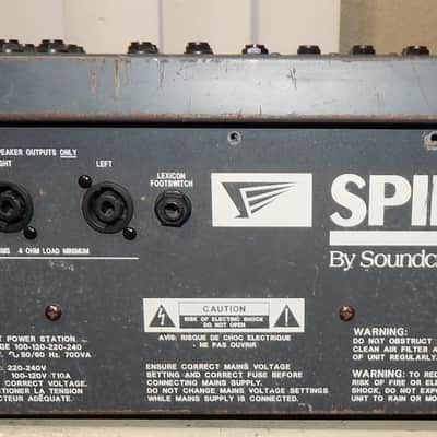 Soundcraft Lexicon Spirit Power Station powered mixer with effects image 5