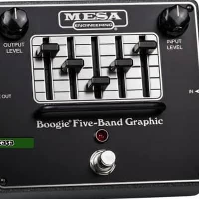 Mesa Boogie 5 Band Graphic EQ Pedal 2010s - Black image 1