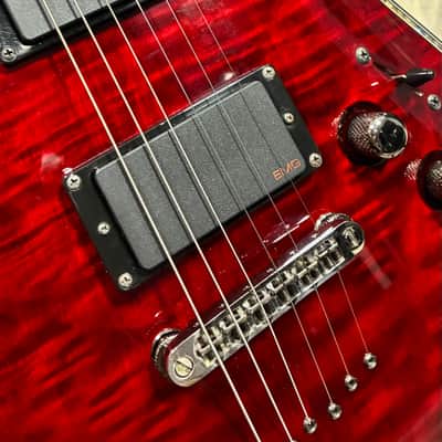 Schecter Hellraiser C-1 2005 - Present - Black Cherry image 10