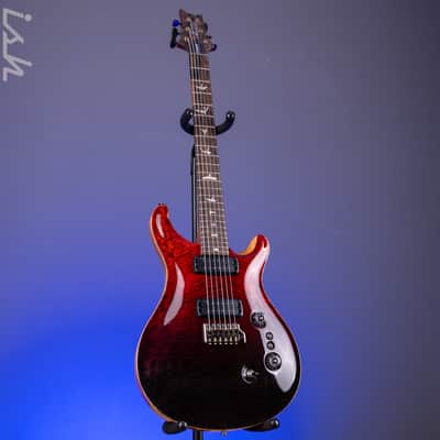 PRS Custom 24-08 Mango Top Limited Edition Fire Red / Gray Black Fade image 2