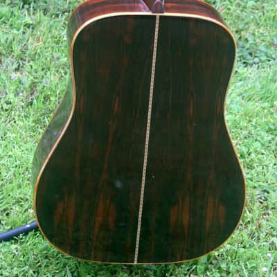 1976 Takamine Elite TW100 Jacaranda Body Natural+Vintage Hard Case image 8