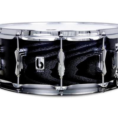 British Drum Co. RAV-14-6-SN Raven Series Snare Drum 14" x 6" image 1