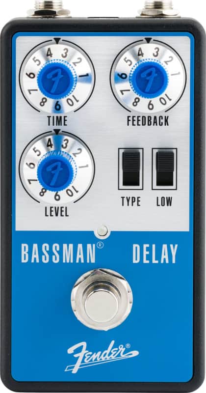 Fender Bassman® Delay Bass Effect Pedal MODEL #: 0234612000 - Rep Sample image 1