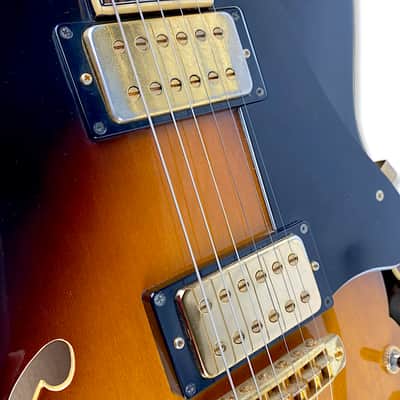 Westone Rainbow II Semi-Hollowbody Early '80s Sunburst image 6
