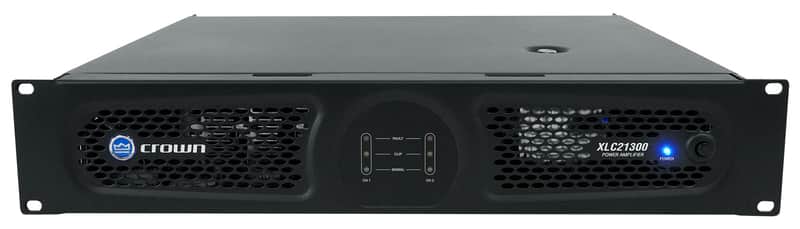 Crown XLC21300 2-Channel 1300 Watt Power Amplifier For Pro/Cinema XLC 21300 image 1