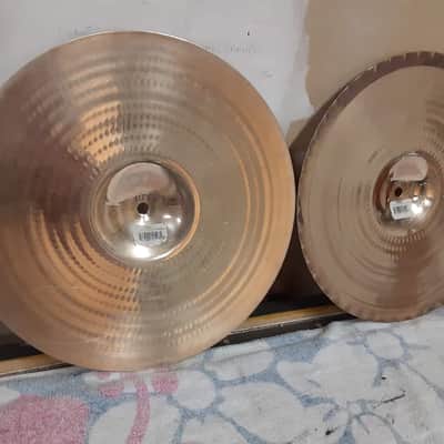 Zildjian 14" A Custom Mastersound Hi-Hat Cymbals (Pair) 1999 - Present - Brilliant image 13