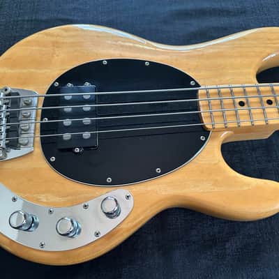 1982 Music Man Stingray Bass - Natural-OHSC image 10