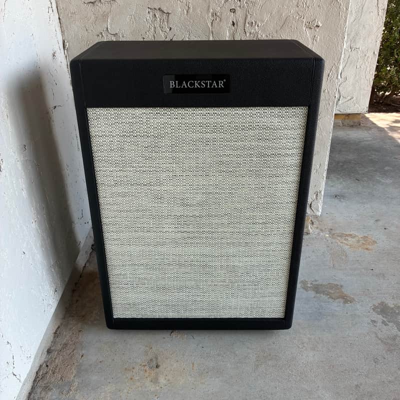Blackstar STJ212VOC St. James Vertical 2x12" Guitar Speaker Cabinet 2022 - Present - Black electric guitar amplifier speaker image 1