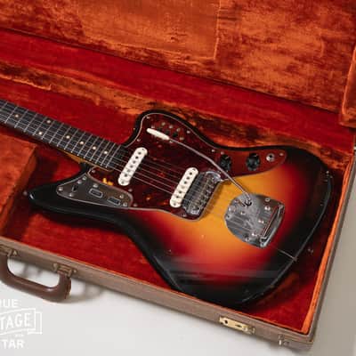 1962 Fender Jaguar Sunburst Earliest Batch image 2