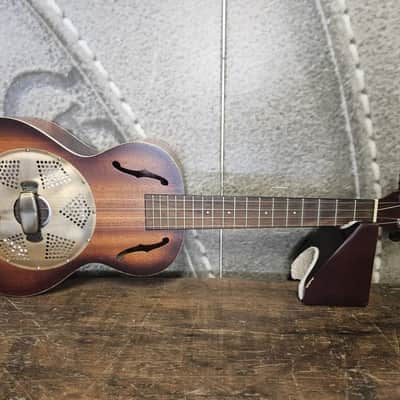 Kala KA-RES-CHR Resonator Series Tenor Ukulele with Chrome Cover 2010s - Satin Natural image 1