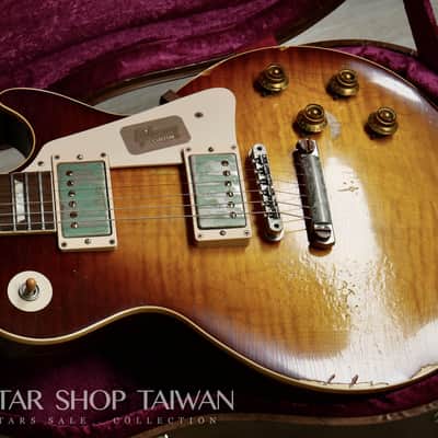 2013 Gibson Custom Shop Joe Perry 1959 Les Paul Reissue Tom Murphy Aged & Signed image 4