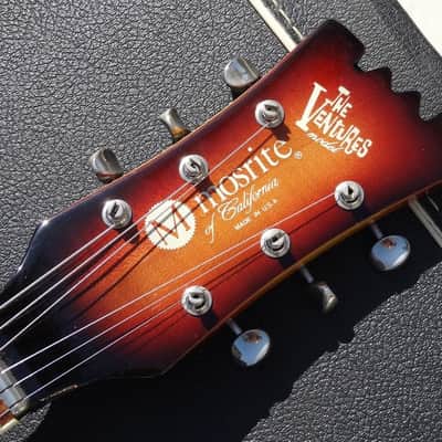 Mosrite The Ventures 1988 signed by Semie Moseley image 4