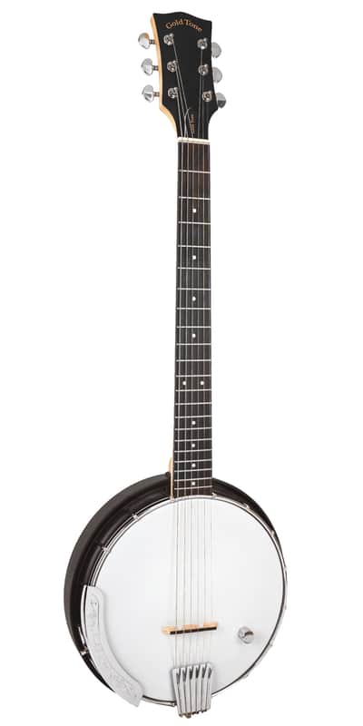 Gold Tone AC-6+: Acoustic Banjitar w/ Pickup and Gig Bag image 1