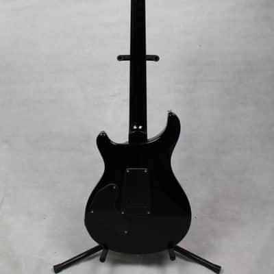 PRS SE Custom 24 Semi-Hollow Piezo Electric Guitar, Charcoal Burst w/ Gig Bag image 5