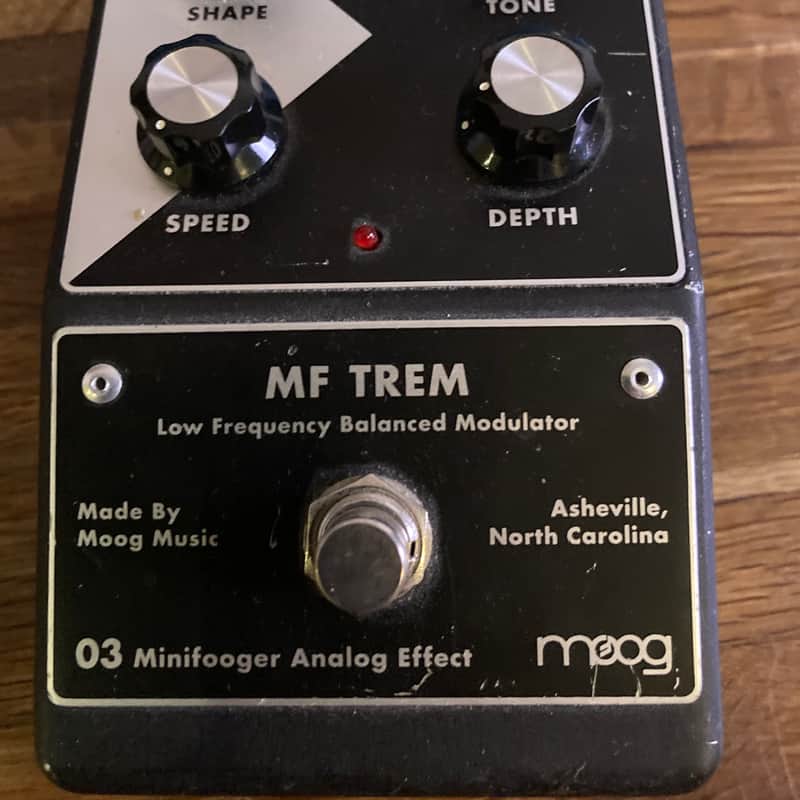 2010s Moog Minifooger MF Trem Black
