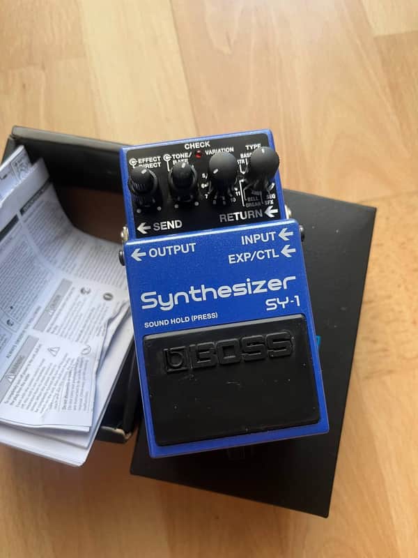 Boss SY-1 Synthesizer 2019 - Present - Blue image 1