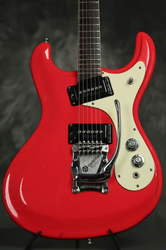1966 Mosrite "The Ventures" model rare RED!!! image 1