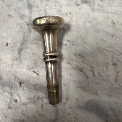 JW York and Sons Vintage Al-Tru Cornet with Case and Mouthpieces image 11