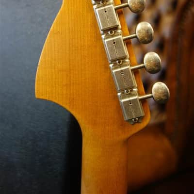 Fender Limited Edition Roasted "Big Head" Stratocaster Relic Aged Black image 7