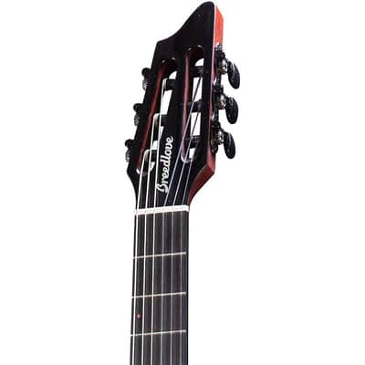 Breedlove Solo Pro Concert Nylon-String Classical Acoustic-Electric Guitar Regular Edge Burst image 5