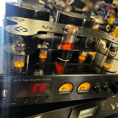 AOSIBAO Hi-Fi Tube Amplifier AV-889 good working great cosmetic condition image 7