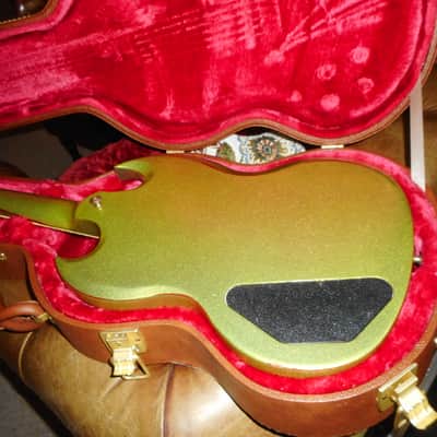 Gibson/ Scarecrow Guitars Custom SG 2017 - Lime green weathered relic image 10