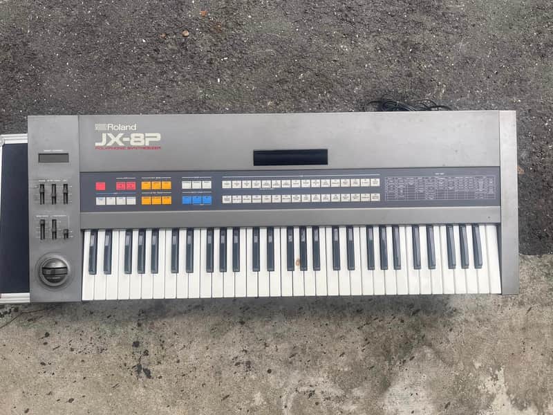 Roland JX-8P 61-Key Polyphonic Synthesizer image 1
