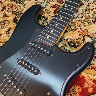 2025 Fender Japan Limited Hybrid II Stratocaster Noir Satin Black - Alder Body - Flagship Tokyo Exclusive - MIJ JD25 image 5