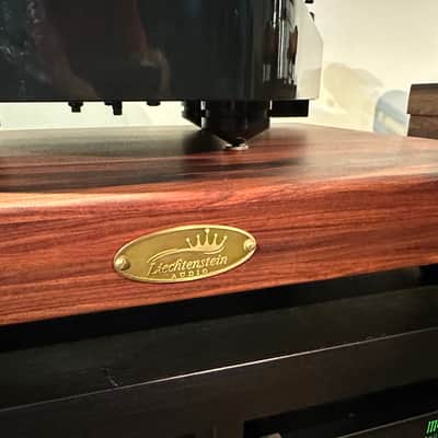 Custom made turntable isolation platform made with Solid walnut wood image 13