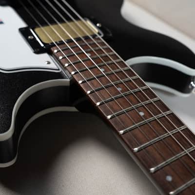 Harmony Factory Special Comet Semi-Hollow Electric Guitar | Space Black | Brand New | MONO Vertigo Case Included! | $95 Shipping image 9