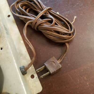 Motorola 6BQ5 12AX7 tube pre and power amp HS-709D HS-696C Console Stereo 1959 - Gold image 13