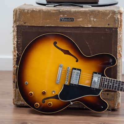 2005 Gibson Custom 1959 Reissue ES 335 - in Vintage Sunburst image 1