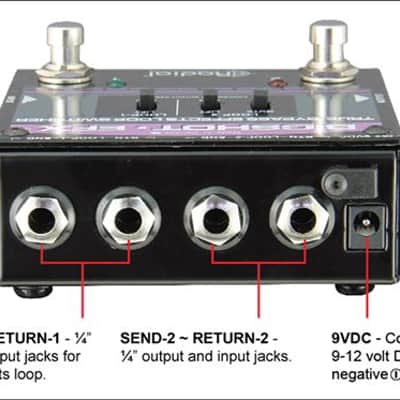 Radial Big Shot EFX True Bypass Effects Loop Selector Pedal image 4