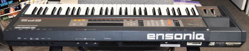Mick Ronson Owned Ensoniq EPS Performance Sampler Keyboard – Used - Black image 1