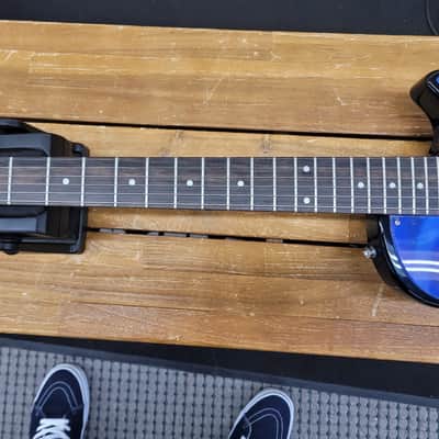 Epiphone Les Paul Junior Cold Case Season 4 Edition Signed By Chuck Berry 2006 Blue image 10