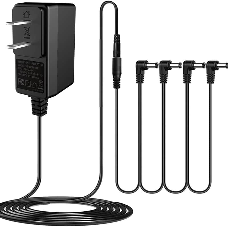 Joyo 9V 800mA Pedal Power Supply with 4-Pedal Daisy Chain image 1