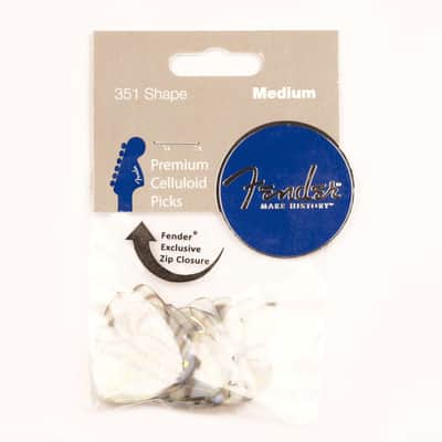 Genuine Fender® 351 Premium Picks, 12 pack, Abalone Medium 198-0351-857 image 2