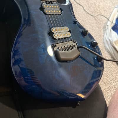 SIGNED Ernie Ball Music Man EBMM Majesty John Petrucci Blue Ink 6 image 11