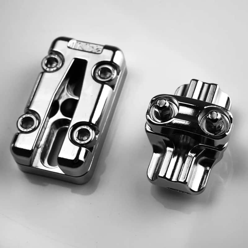 INDe RST Rapid Setup & Teardown Quick Release Drum Bracket - Chrome image 1