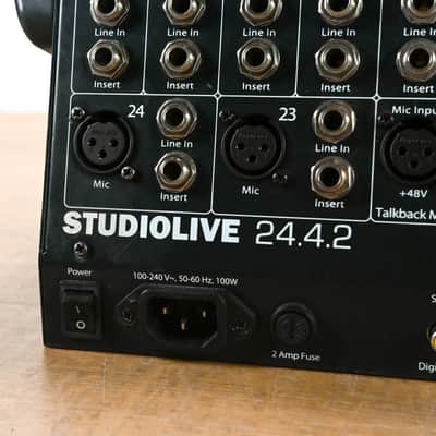 PreSonus StudioLive 24.4.2 24-Channel Digital Audio Mixer CG013X4 image 12