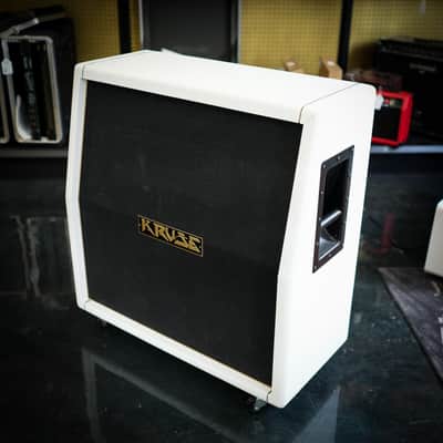 Kruse Amplification Disruption Amp Head w/ Matching Kruse 4x12 Speaker Cabinet - White image 16