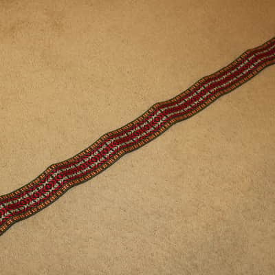 60's/70's Vintage Woven Strap Three inches Wide image 6