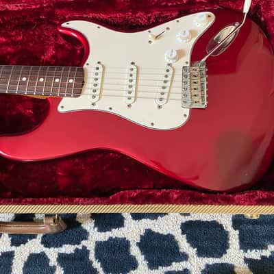 Fender Stratocaster 62 American vintage 1991 - Candy apple image 2