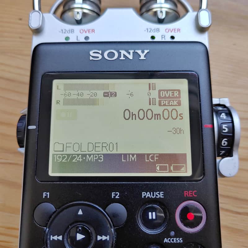 2010s Sony PCM-D100 Black