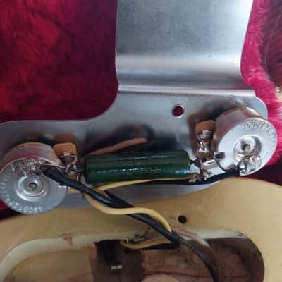 1954 Fender Champion Lap Steel - with genuine Fender hard case and DeArmond Model 600 volume pedal image 14