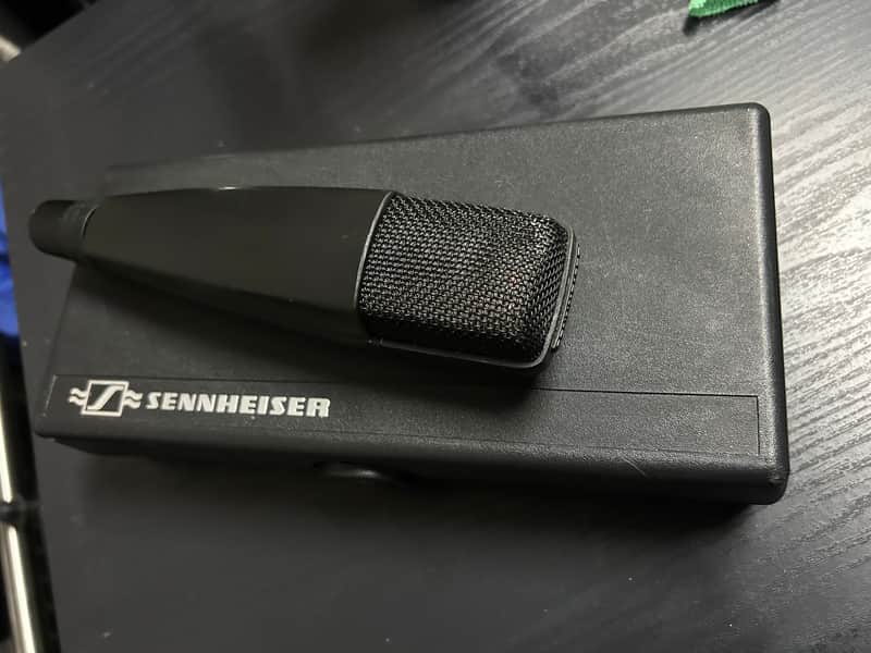 Sennheiser MD 421-U Cardioid Dynamic Microphone 1960s - 1990s - Black image 1