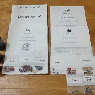 Dynaco SCA-80 restoration kit filter capacitor repair rebuild fix image 1