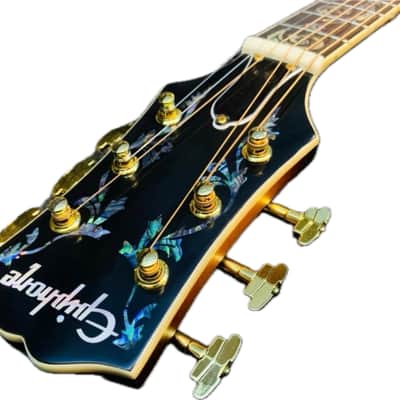 Epiphone limited edition J200 Vine aged US CUSTOMERS TARIFF FEES ARE INCLUDED IN PRICE AND PREPAID image 7
