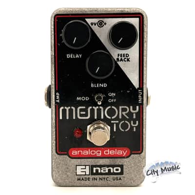 Used Electro-Harmonix EHX Memory Toy Analog Delay Modulation Guitar Effects Pedal ♪
