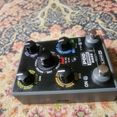 Line 6 POD Express Bass 2024 - Present - Grey / Black image 3